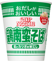 Лапша соба Nissin Cup Noodle с курицей, 62г, Япония