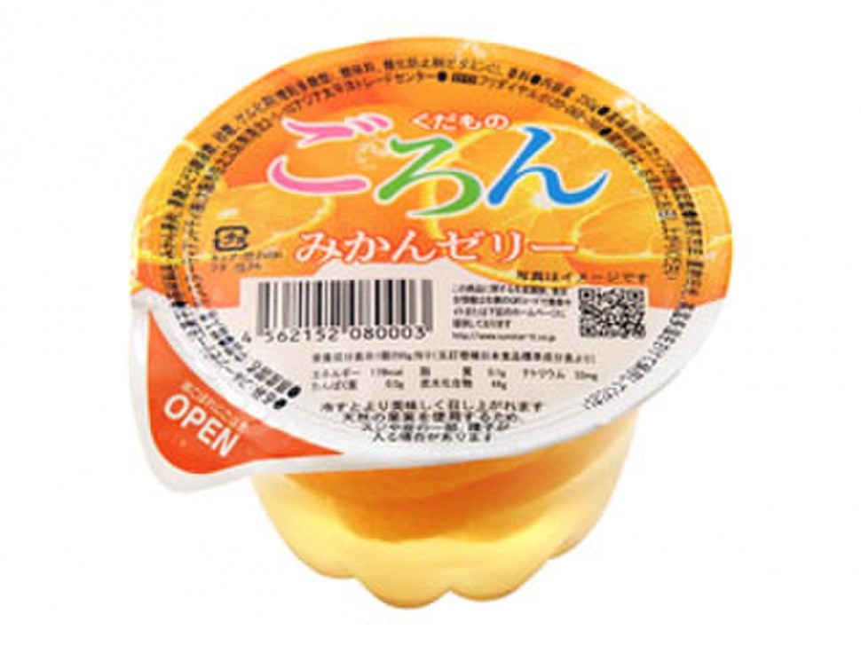 Фруктовое желе с мандарином Sun Star 250г Япония