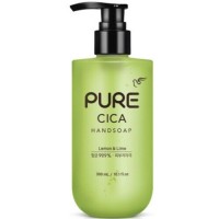 Гелевое мыло для рук с антибактериальным эффектом и натуральными ингредиентами -Мохито/Лимон-лайм (с дозатором) Pigeon, 300 мл, Корея