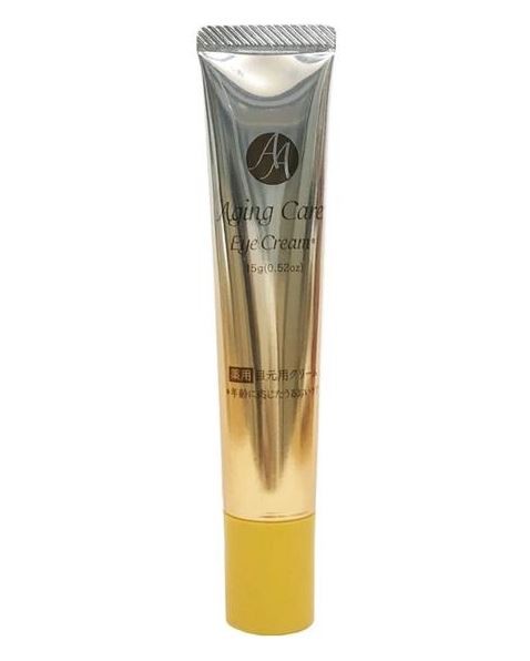 Японский крем для области вокруг глаз антивозрастной увлажняющий DAISO, 15 г