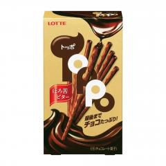 Палочки Toppo от Lotte с горьким шоколадом, Япония, 72г