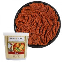 Красная паста карри Тай Фуд Кинг острая Thai food king, 400г Таиланд