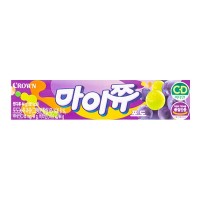 Жевательные конфеты "My Chew" Виноград, на основе натурального сока, т.м. CROWN, 44г Корея