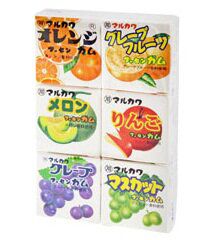 Жевательная резинка MARUKAWA, шары, 6шт