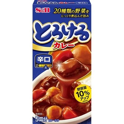 Приправа "Карри" острая, S&B, 8 порций, 90 г Япония