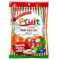 Леденцы фруктовое ассорти с витамином С без сахара Melland  Sugar free, 92г Корея