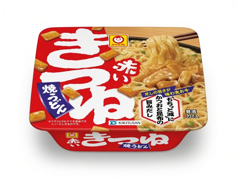 Лапша Maruchan Red Кицунэ Yaki Udon, Япония