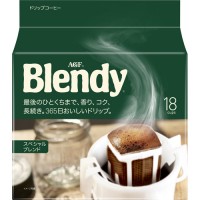 Кофе AGF Blendy Special Blend (Бленди Спешиал Бленд) в фильтр-пакетах, 18шт, Япония