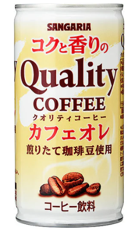 Японский кофе с молоком Sangaria CAFE AU LAIT, 185г