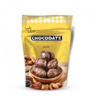 Шоколадные конфеты Chocodate с финиками и миндалем, 100г