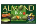 Миндаль Meiji в шоколаде с зеленым чаем матча, 79г, Япония