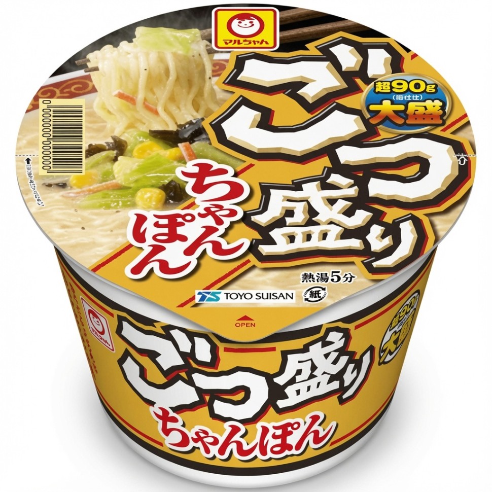 Лапша Maruchan Gotsu Mori чампон, Япония