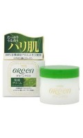 Увлажняющий крем для сухой кожи лица Meishoku Green Plus Aloe с экстрактом алоэ, 48г, Япония