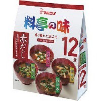 Мисо-суп Ассорти Marukome с кусочками обжаренного тофу12 порций, Япония, 201г