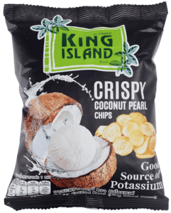 Кокосовые чипсы из сердцевины пророщенного кокоса, 40г