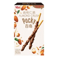 Палочки Pocky в шоколаде, миндаль в молочном шоколаде, 48г, Китай