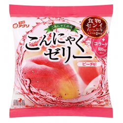 Желе конняку Yukiguni с персиком 16 г х 6 шт Япония