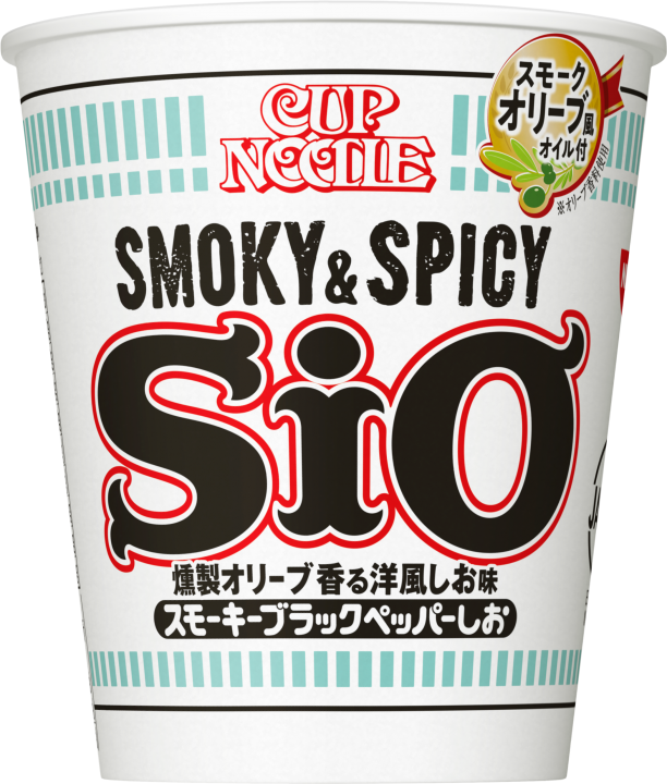 Лапша Nissin Cup Noodle Smoky&Spicy SIO вкус барбекю, 60г, Япония