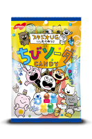 Леденцы Nobel "Chibi soda" (вкусы колы, дынной содовой, классической содовой, лимонной содовой), 80г