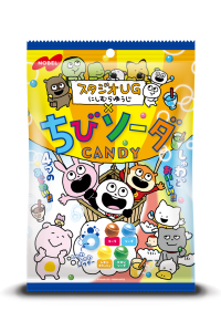 Леденцы  Nobel "Chibi soda" (вкусы колы, дынной содовой, классической содовой, лимонной содовой), 80г