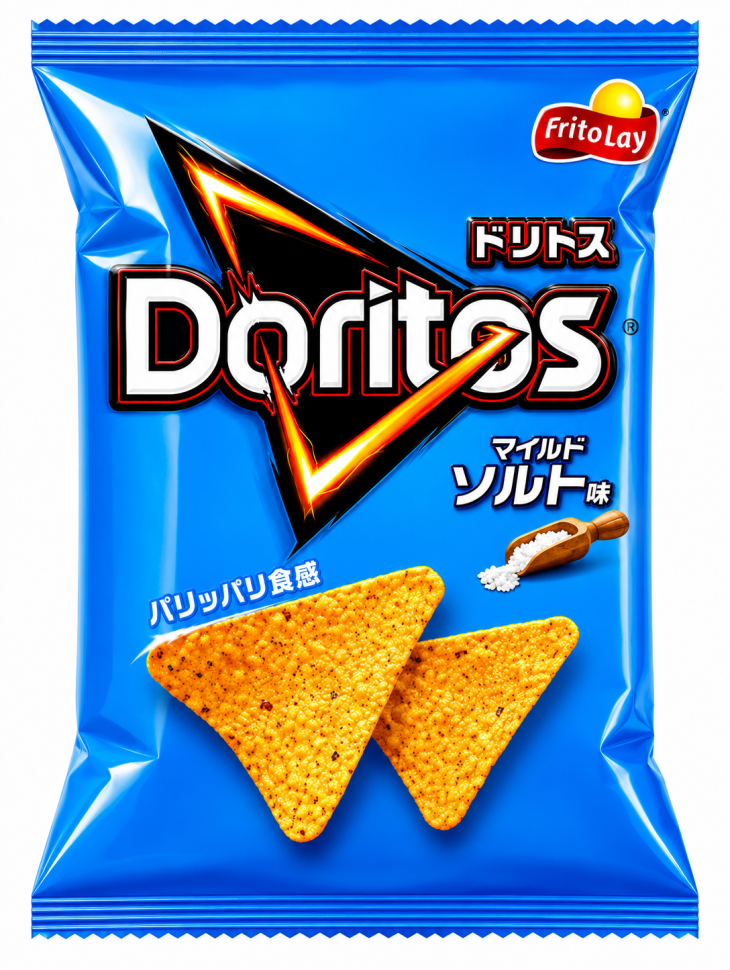 Начос Doritos Майлд Солт 65г, Япония