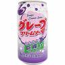 Крем-сода с виноградным вкусом Томинага Tominaga Grape Cream Soda, Япония, 350мл