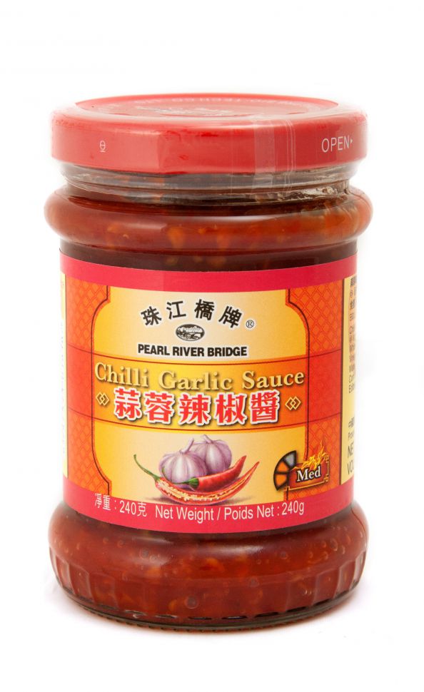 Соус чили с чесноком Pearl River Bridge, 240г, Китай
