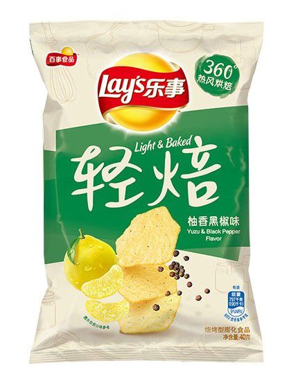 Чипсы Lays Черный перец и цитрус Юдзу, 70г