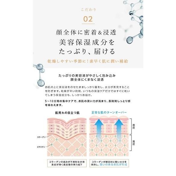 Японская маска для лица премиум класса со стволовым клетками HITO-KAN Premium Face Sheet, 30 шт