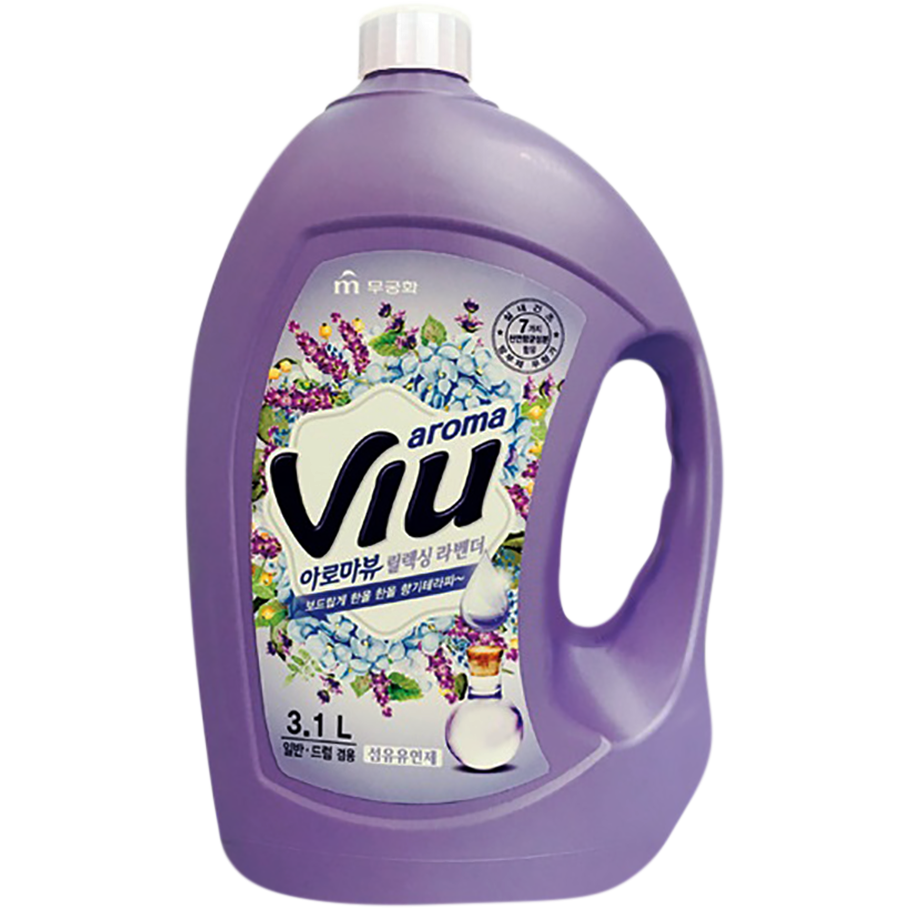 Кондиционер-ополаскиватель для белья Aroma Viu с ароматом лаванды, 3,1л