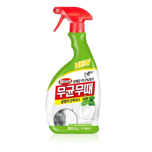 Чистящее средство для ванной аромат трав BISOL Pigeon Корея, 500 мл