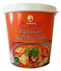 Паста Том Ям вегетарианская MAE PLOY vegetarian , кисло-сладкая, 400г Тайланд 