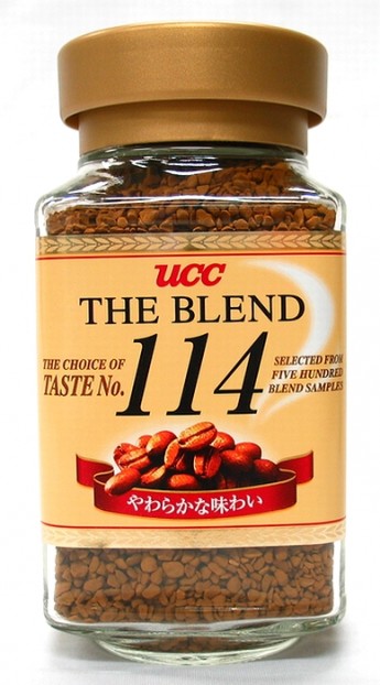 Японский кофе UCC Коллекция №114 (растворимый, мягкий), 50г