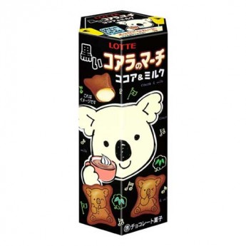 Печенье Коала LOTTE со вкусом какао, 48г, Япония