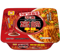 Лапша бп Маручан Красный Миядзаки с перцем чили, яйцом и овощами Maruchan Toyo Suisan Miyazaki, 109 г, Япония