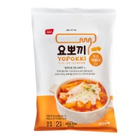 Рисовые Токпокки с сырным соусом Чеддер Young Poong Topokki, 2 пачки (для варки), 240 г, Корея