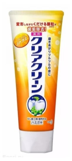 Зубная паста ClearClean для профилактики развития кариеса с гранулами (цитрус и мята), 120г