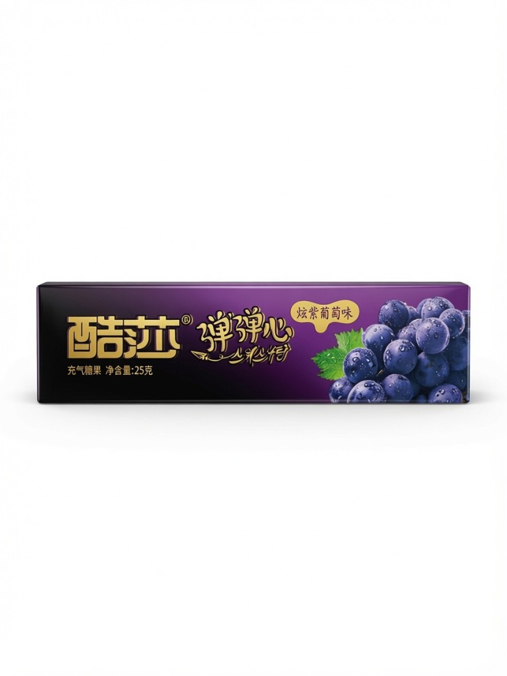 Конфеты Kusha Tan Tan Xin со вкусом винограда, Китай, 25г