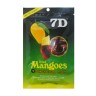 Сушеные кусочки манго в глазури из темного шоколада "7D", Филиппины, 80г