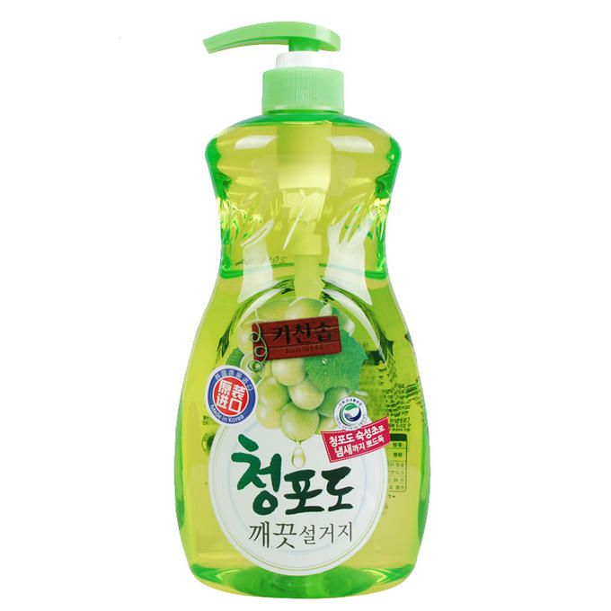 Жидкость для мытья посуды и овощей Mukunghwa с экстрактом зеленого винограда, 1л, Корея
