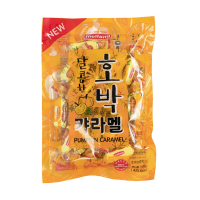 Мягкая карамель со вкусом тыквы Melland Pumpkin Caramel, 100 г, Корея