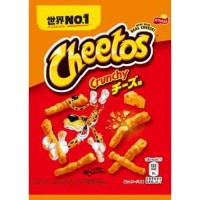 Кукурузные чипсы CHEETOS со вкусом сыра, 24г, Япония