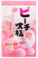 Японские моти Kubota Seika Дайфуку персик, 112г Япония