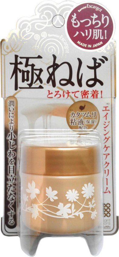 Крем Meishoku Remoist Cream Escargot с экстрактом слизи улиток для сухой кожи лица , Япония, 30г