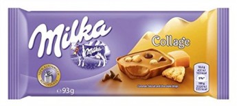 Шоколадная плитка Milka Соленая карамель, 93г