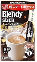 Кофе Blendy эспрессо с молоком в стиках, 10 шт, Япония