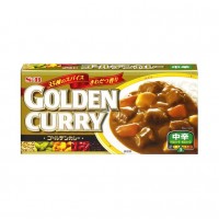 Паста Карри средне-острая Golden Curry S&B, 198г Япония