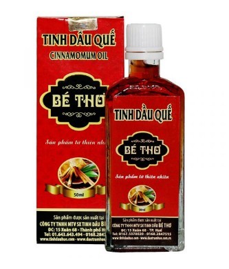 Эфирное масло корицы TINH DẦU QUẾ BÉ THƠ, Вьетнам 50 мл