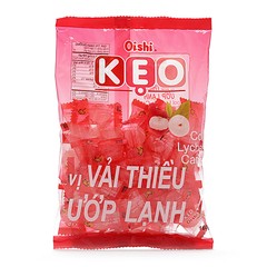 Конфеты леденцы Oishi KEO со вкусом личи, Вьетнам, 90г