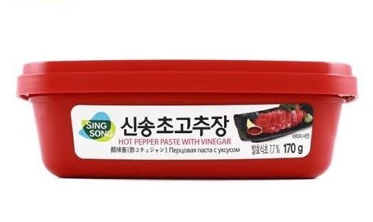 Перцовая паста "Сингсонг" с уксусом Sing Song, 170г, Корея